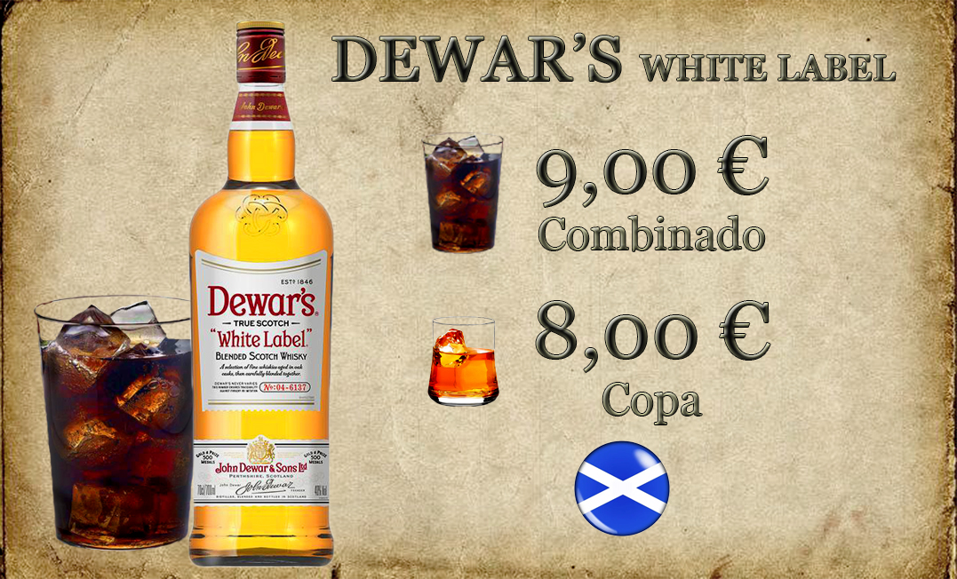 DEWARS WHITE LABEL