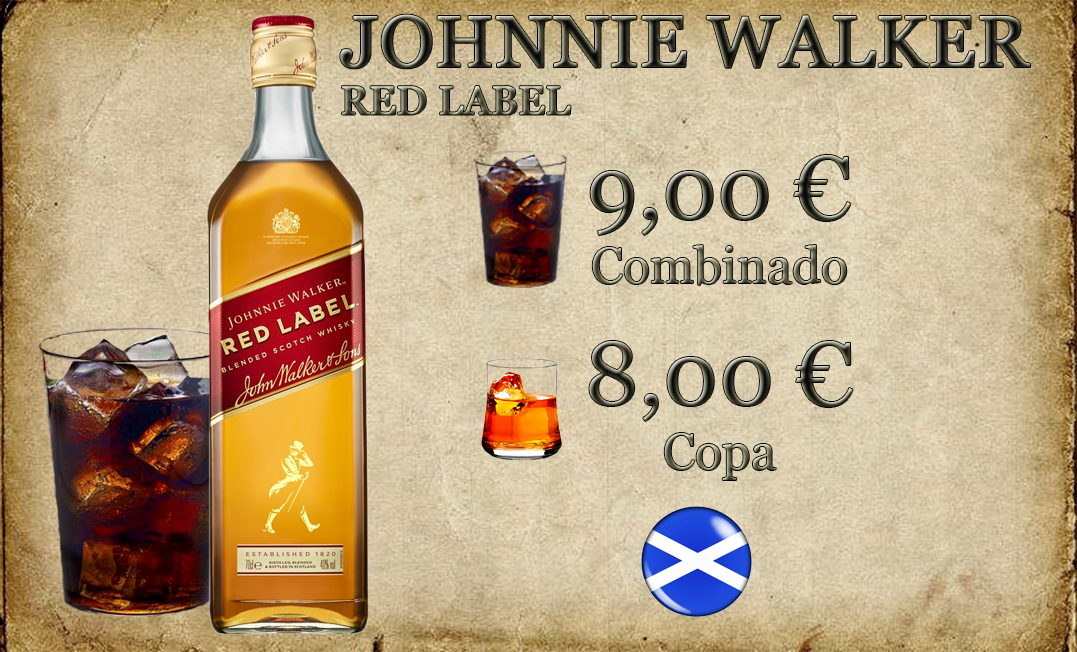 JOHNNIE WALKER RED LABEL
