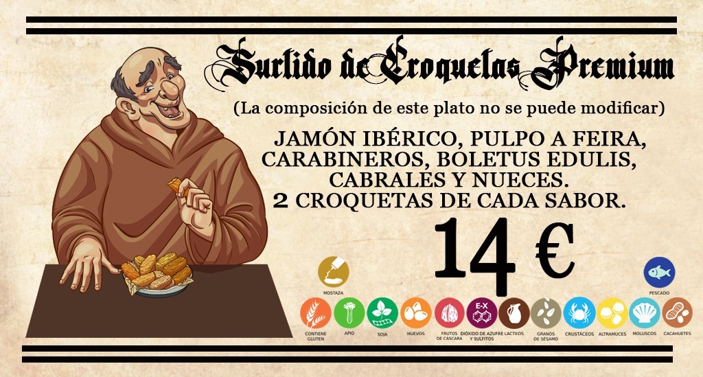 Surtido de Croquetas Premium 1