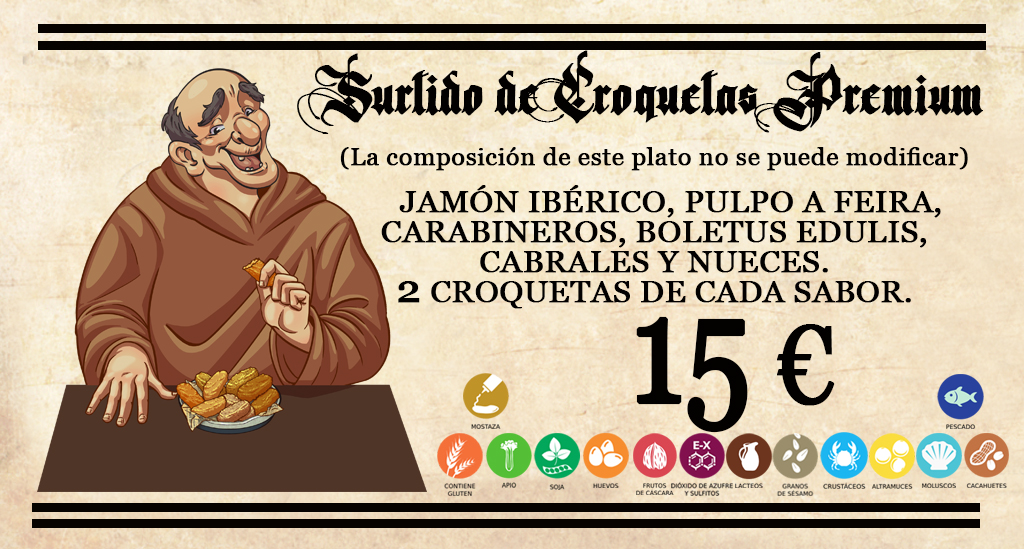 Surtido de Croquetas Premium