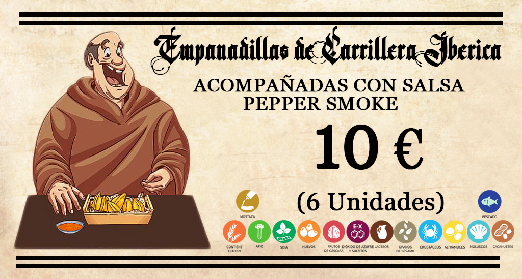 Empanadas de Carrillera Iberica 1