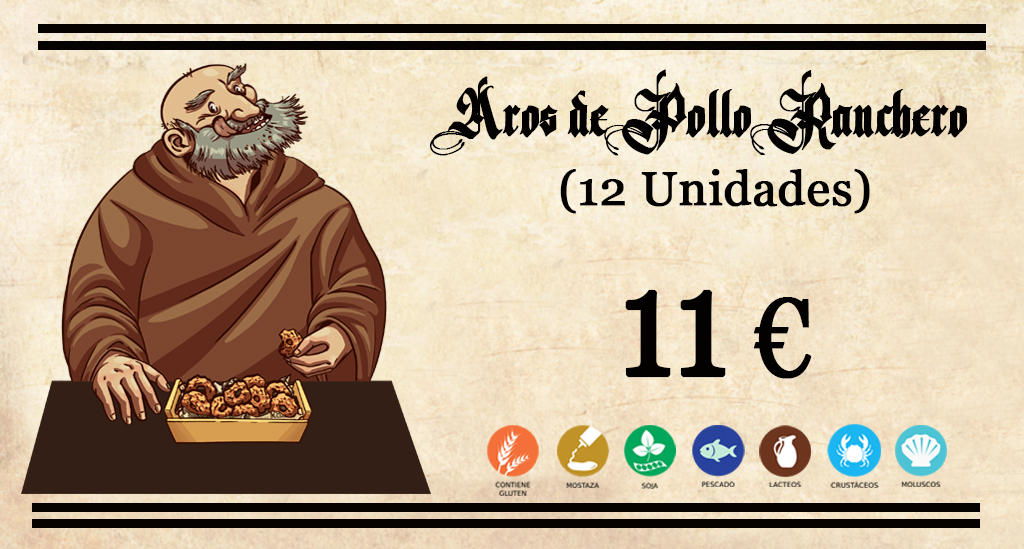 Aros de Pollo Ranchero 1